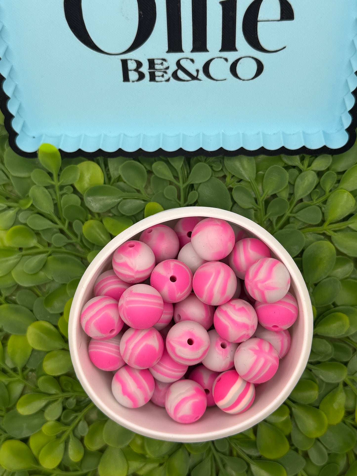 15mm Round Silicone Beads