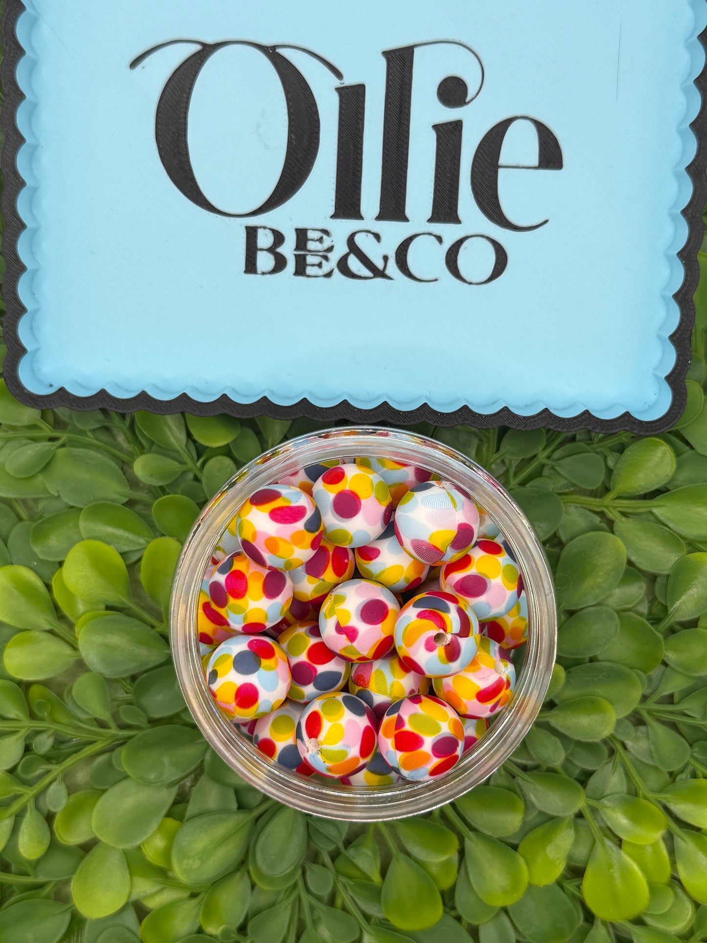 15mm Round Silicone Beads
