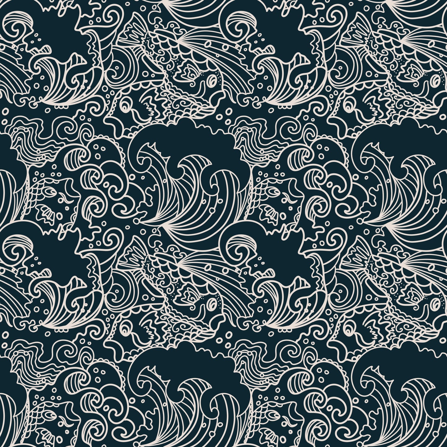 Printed Vinyl - Japanese Patterns