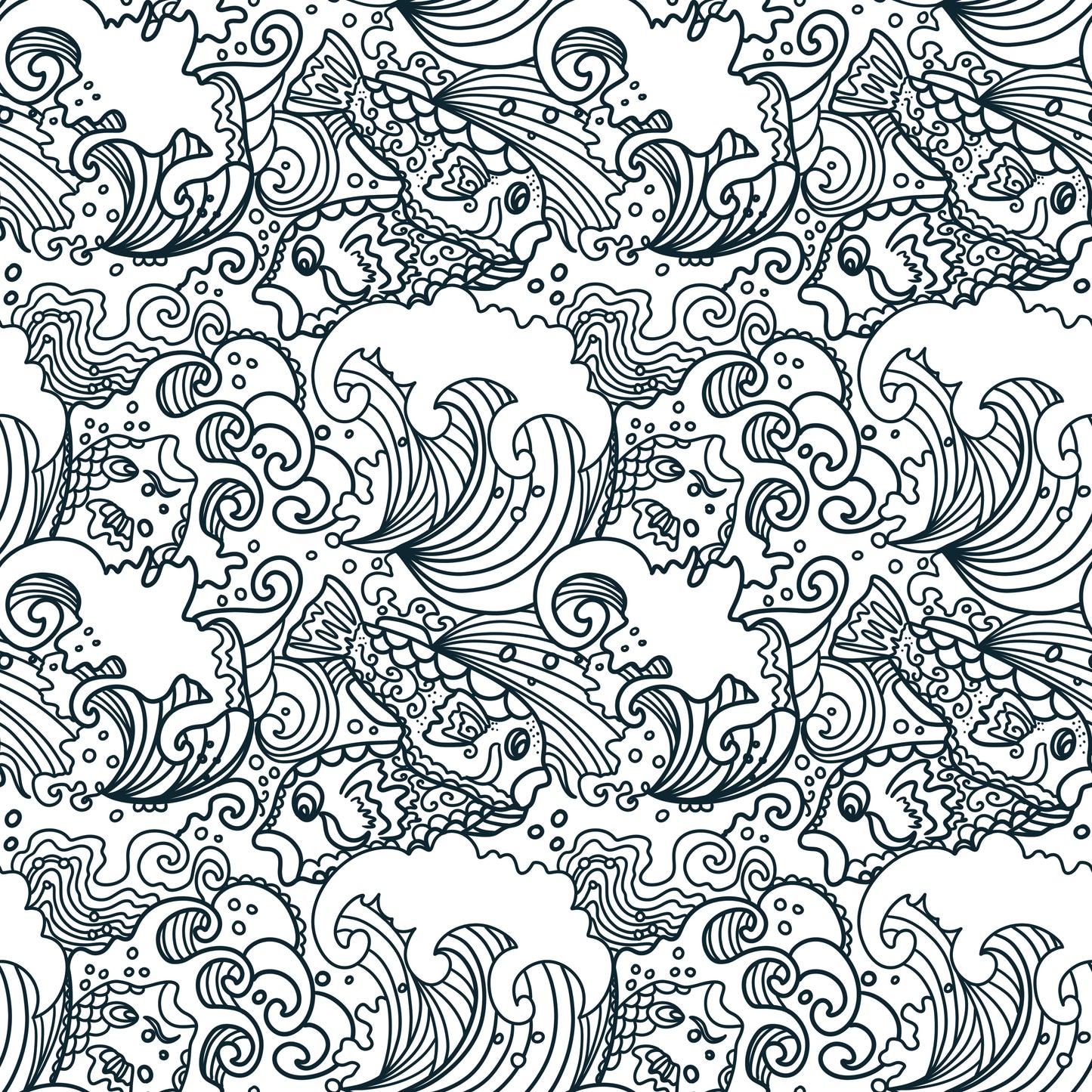 Printed Vinyl - Japanese Patterns