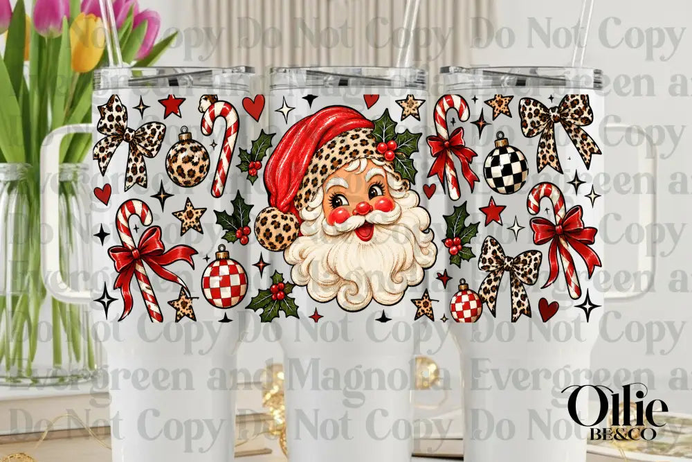 Leopard Santa