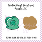 Printed Vinyl and Acrylic Set - Lucky Charms - Clover