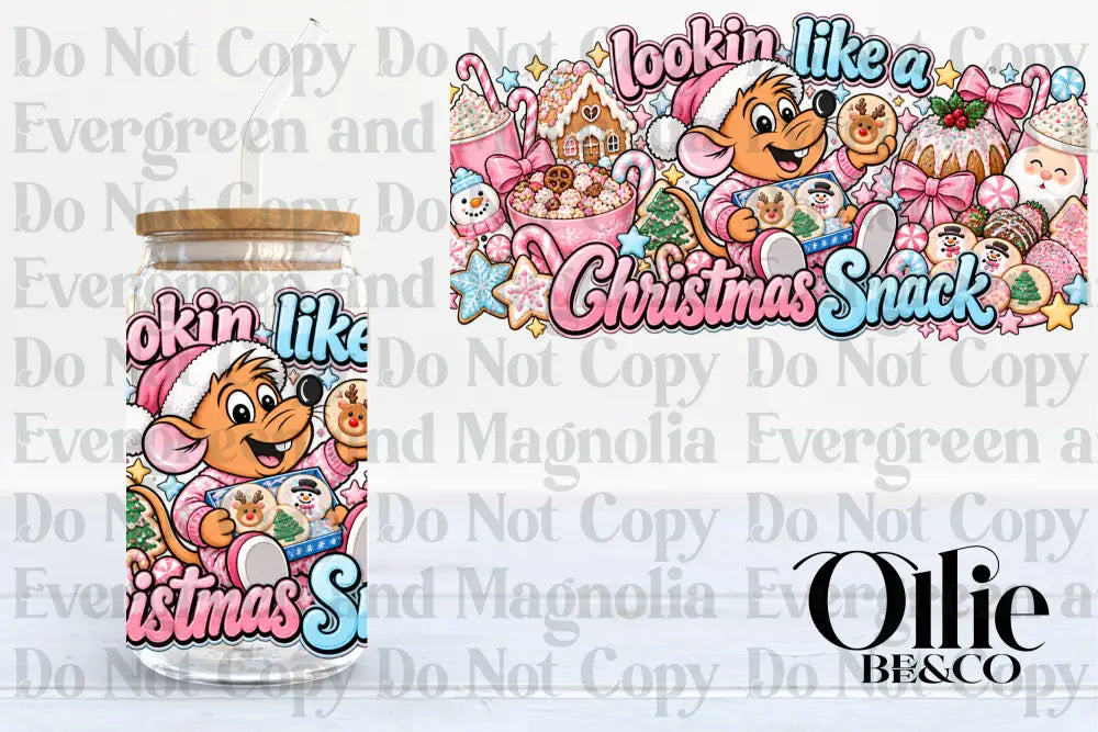 Pastel Gus Christmas Snack