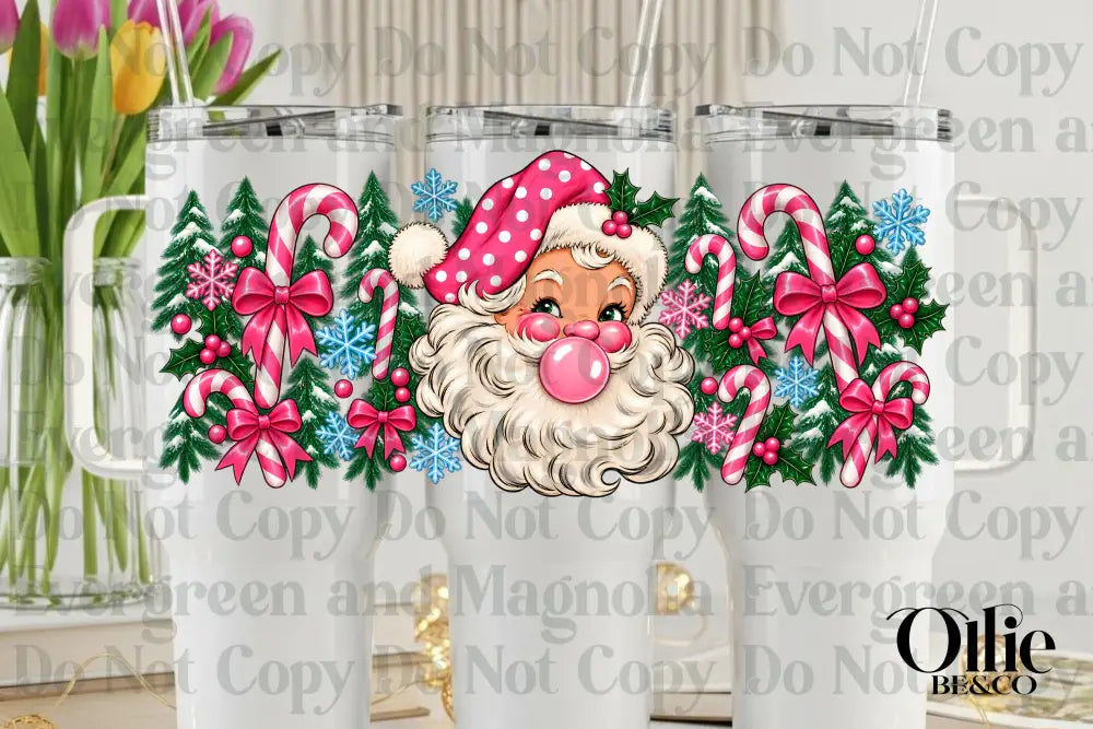Polka Dot Santa
