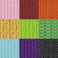 Printed Vinyl - Rainbow Knit