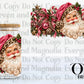 Realistic Pink Santa