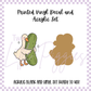Printed Vinyl and Acrylic Set - Silly Goose - Pickle Hug