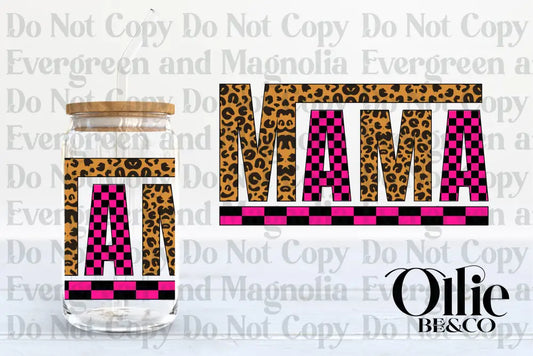 Pink Checkered Mama