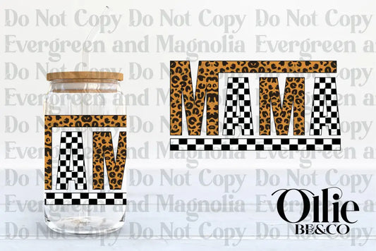Black Checkered Mama