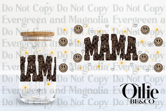 Leopard & Daisy Mama