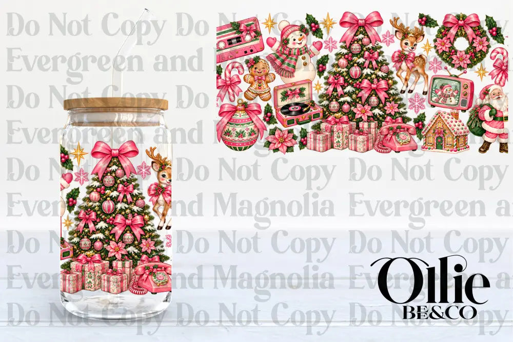 Vintage Pink Collage