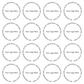 Tumbler Care Decals