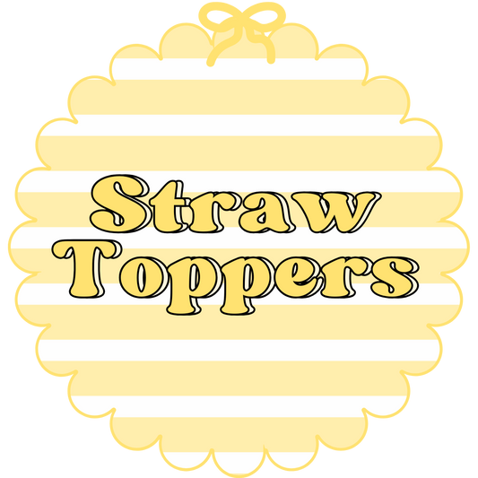 Straw Topper