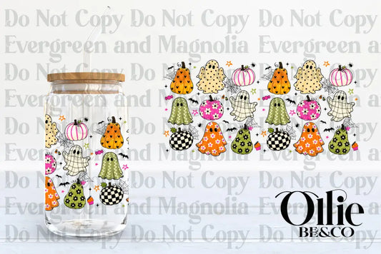 Bright Floral Ghosts