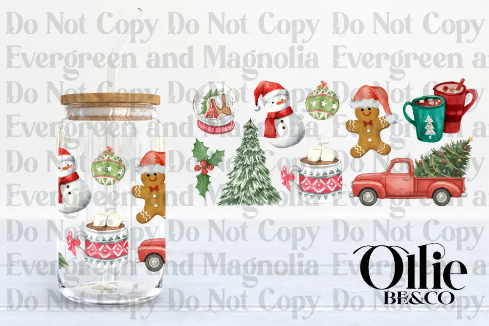 Vintage Christmas *Gptumblers Exclusive Design*