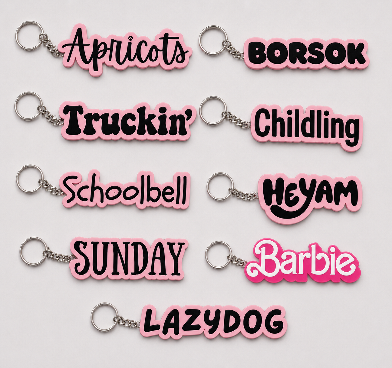 3D Name Keychain
