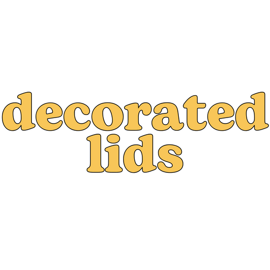 Decorated Lids