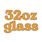 Glass 32oz