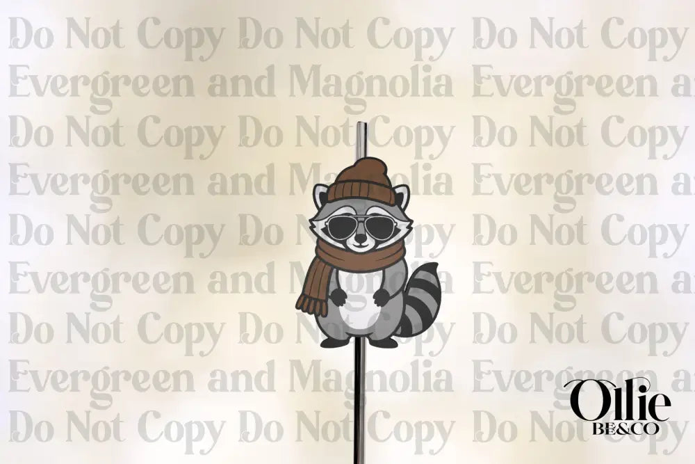 Raccoon fall